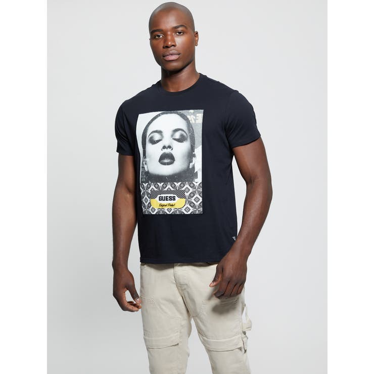 GUESS ECO Guess Girl Collage Tee