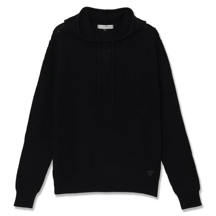 JBLK | DERIK Hoodie Ls | GUESS【MEN】