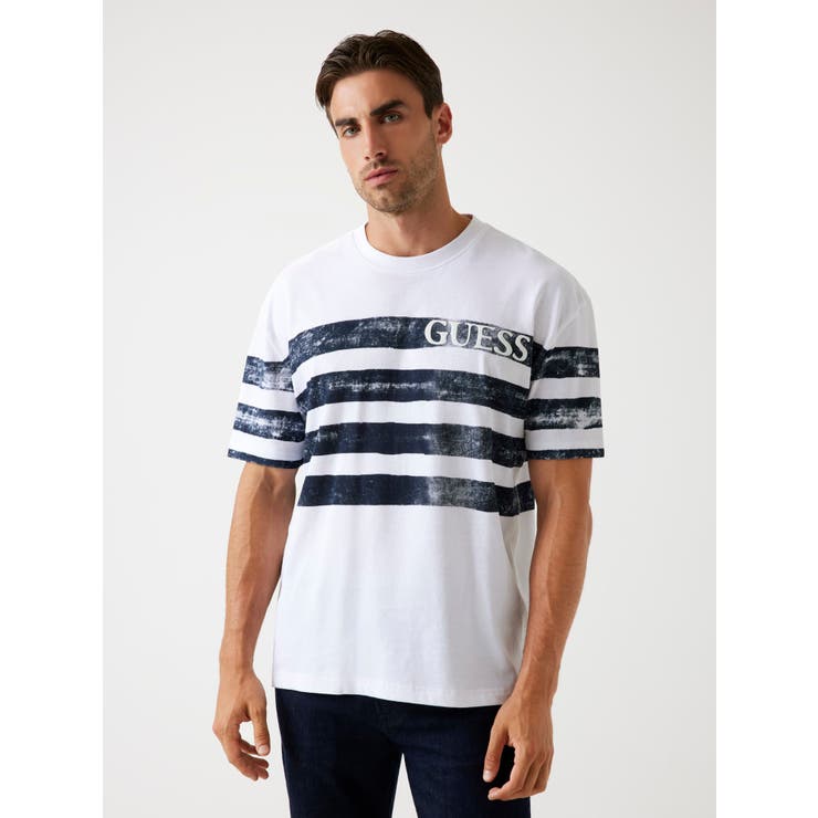 G011 | [GUESS] Crew Neck | GUESS【MEN】