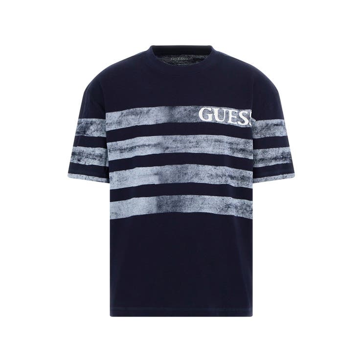 JBLK | [GUESS] Crew Neck | GUESS【MEN】