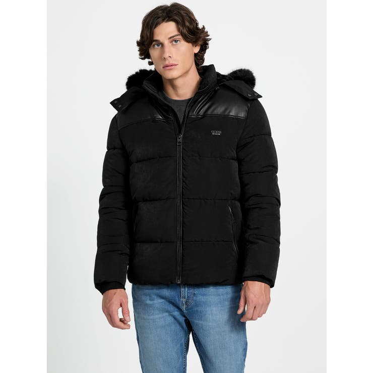 JBLK | [GUESS] OUTDOORS Puffa | GUESS【MEN】