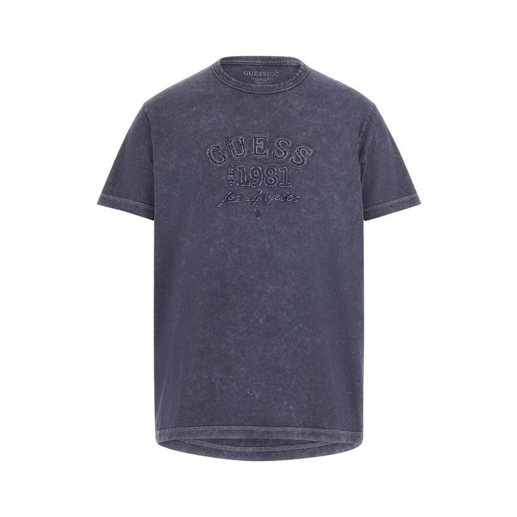 [GUESS] SS Cn Treated Embro Tee 半袖Tシャツ | GUESS【MEN】 | 詳細画像1 