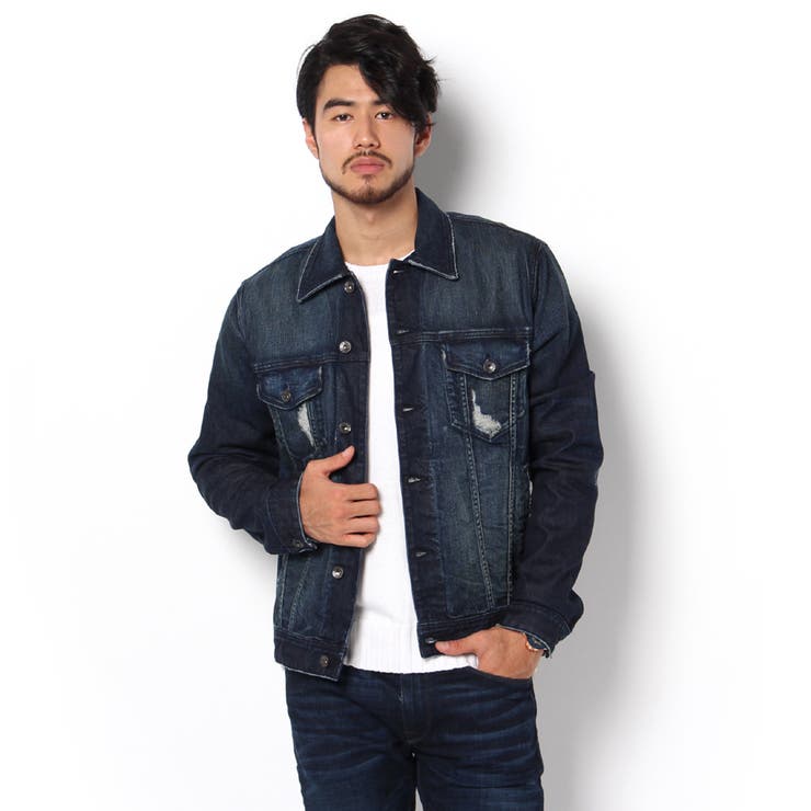 GUESS] DILLON DENIM JACKET[品番：GUEW0000335]｜GUESS【MEN】（ゲス 