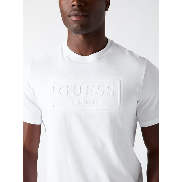 [GUESS] BOX Logo Embossed Tee | GUESS【MEN】 | 詳細画像3 