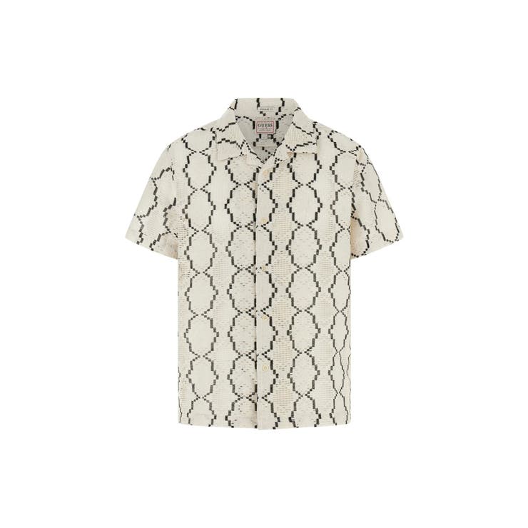 [GUESS]CARTER Geo Crochet Shirt シャツ | GUESS【MEN】 | 詳細画像4 