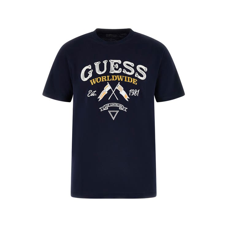 [GUESS] FLAGS Cord Tee Tシャツ 半袖 | GUESS【MEN】 | 詳細画像1 