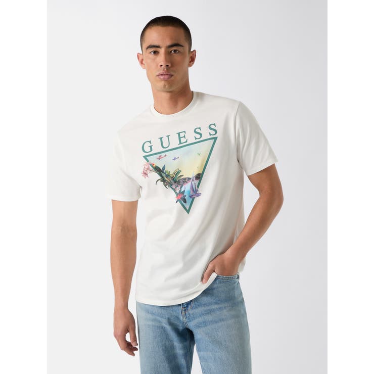 [GUESS] SUNSET Triangle Tee | GUESS【MEN】 | 詳細画像9 