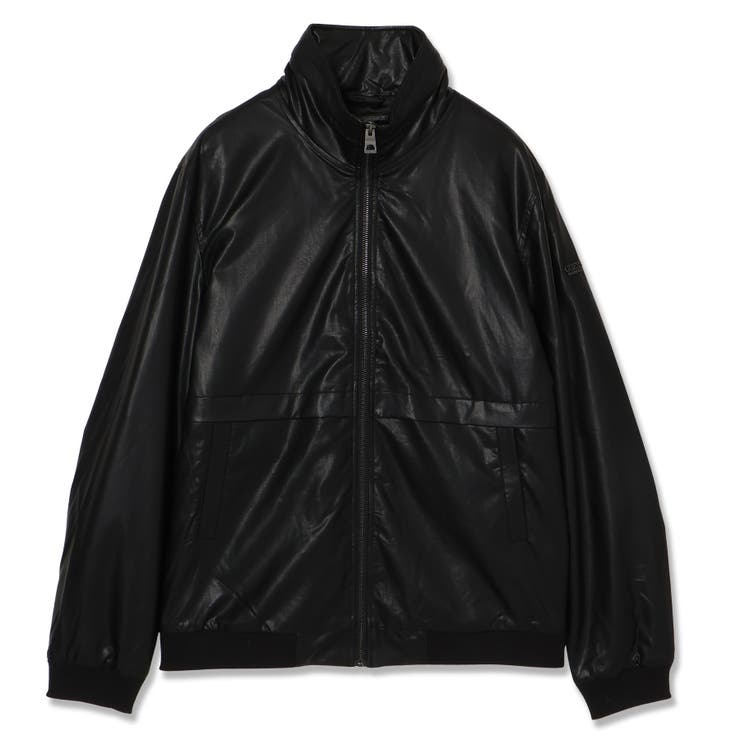 JBLK | [GUESS] ECO Leather Jacket ジャケット ブルゾン | GUESS【MEN】