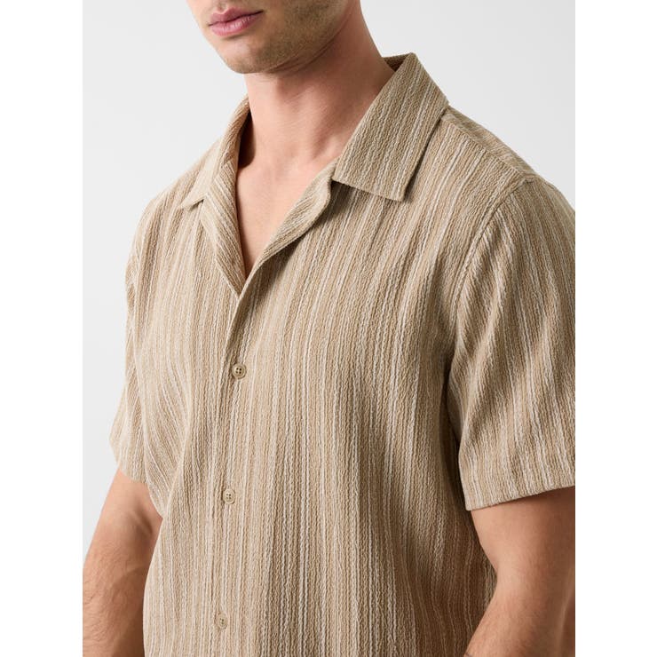 [GUESS] RESORT Textured Shirt シャツ 半袖 | GUESS【MEN】 | 詳細画像8 
