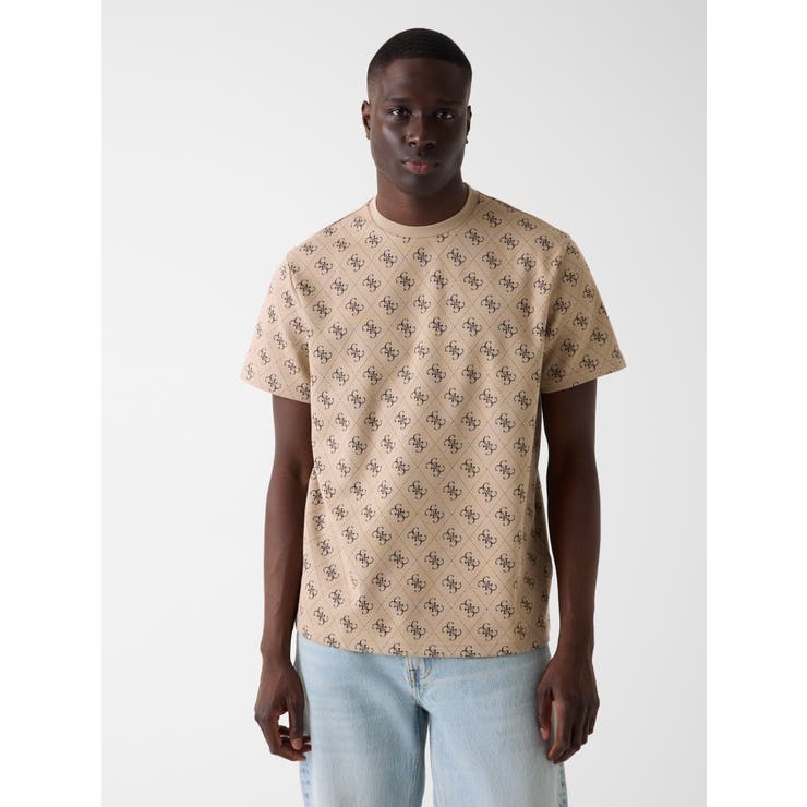 [GUESS] JACQUARD 4G Knit Top Tシャツ 総柄 | GUESS【MEN】 | 詳細画像5 