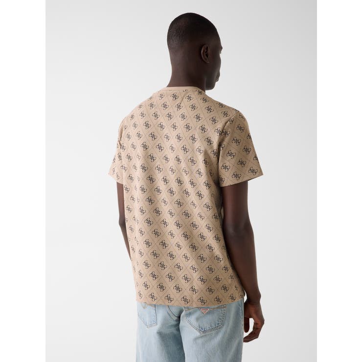 [GUESS] JACQUARD 4G Knit Top Tシャツ 総柄 | GUESS【MEN】 | 詳細画像7 
