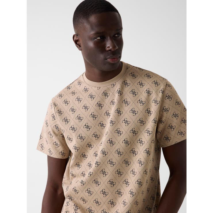 [GUESS] JACQUARD 4G Knit Top Tシャツ 総柄 | GUESS【MEN】 | 詳細画像8 