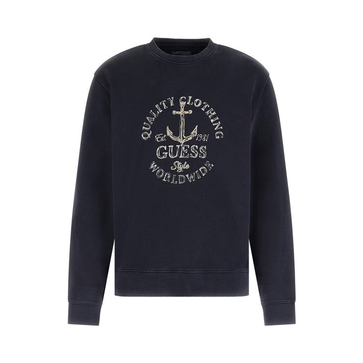 [GUESS] WASHED Logo Crew | GUESS【MEN】 | 詳細画像1 