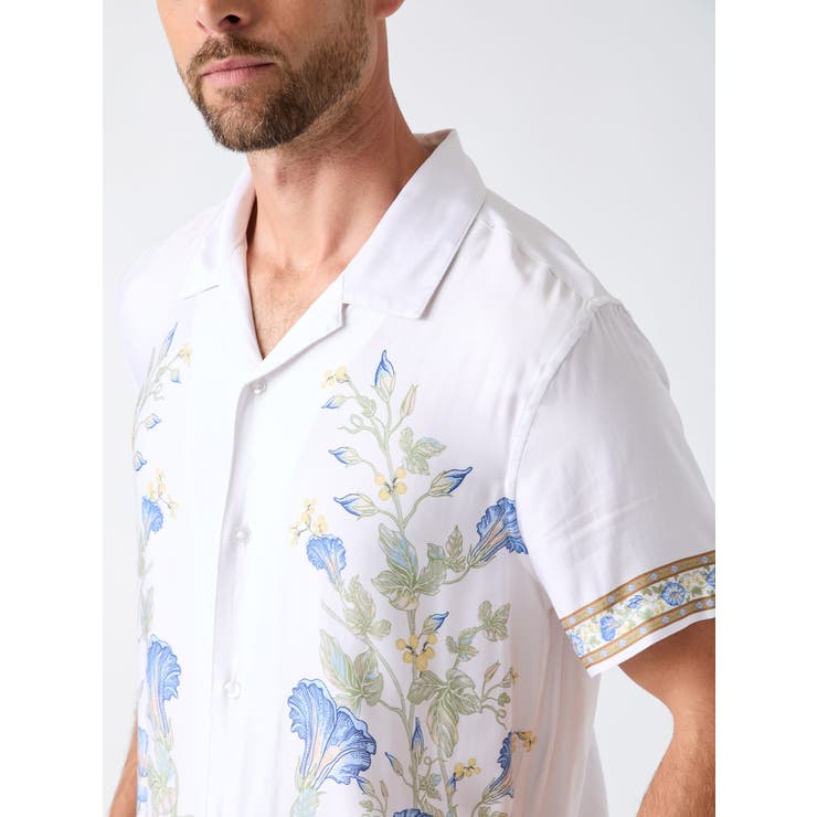 [GUESS] WAYCO Floral Shirt シャツ 半袖 柄シャツ | GUESS【MEN】 | 詳細画像3 