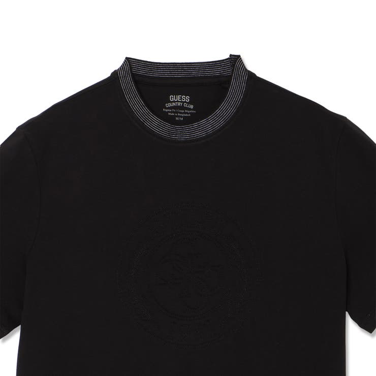 [GUESS] CIRCLE Logo Embroidery Tee | GUESS【MEN】 | 詳細画像3 