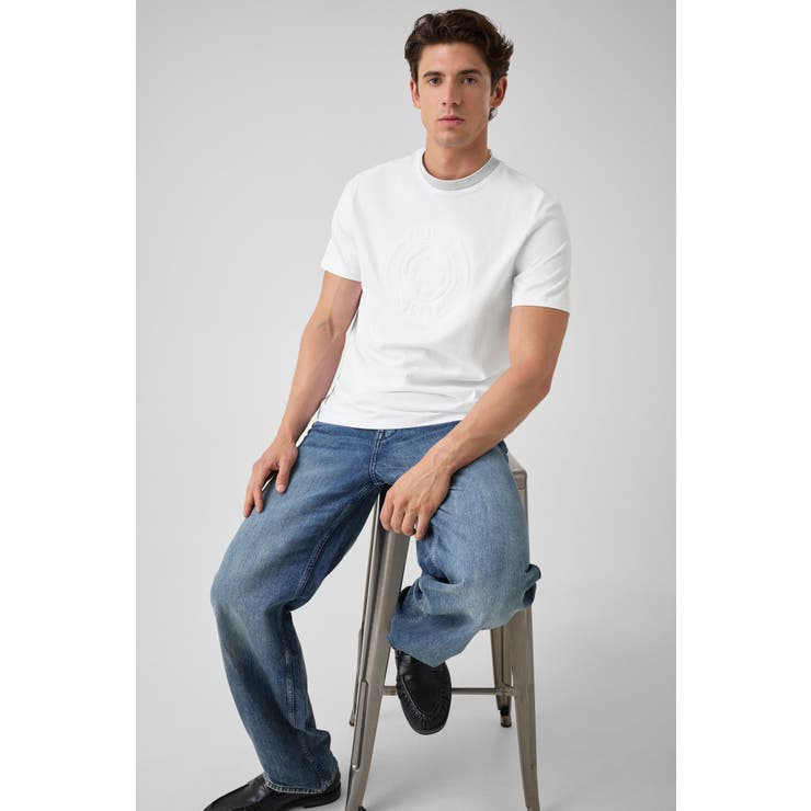 [GUESS] CIRCLE Logo Embroidery Tee | GUESS【MEN】 | 詳細画像9 