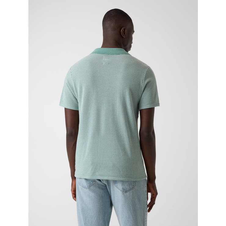[GUESS] HUNTER Stripe Knit Polo ポロシャツ | GUESS【MEN】 | 詳細画像3 