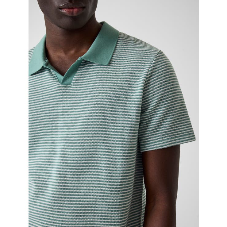 [GUESS] HUNTER Stripe Knit Polo ポロシャツ | GUESS【MEN】 | 詳細画像4 
