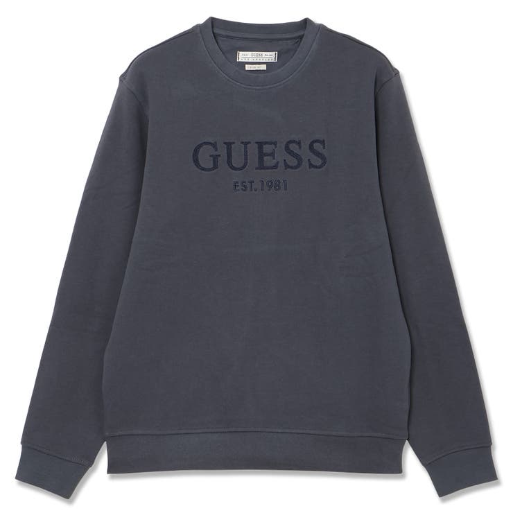 [GUESS] BASIC Box Logo Sweatshirt | GUESS【MEN】 | 詳細画像1 