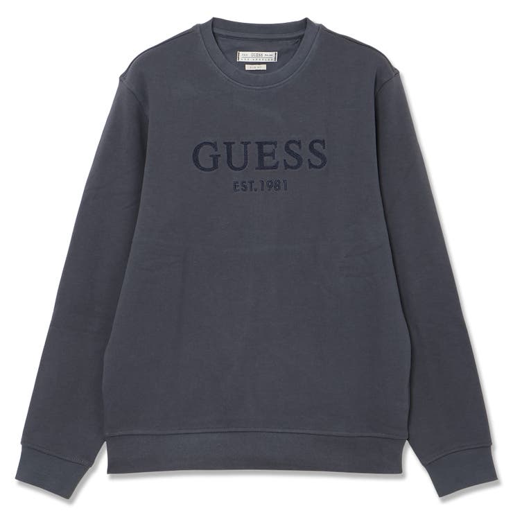 G7HT | [GUESS] BASIC Box Logo Sweatshirt | GUESS【MEN】
