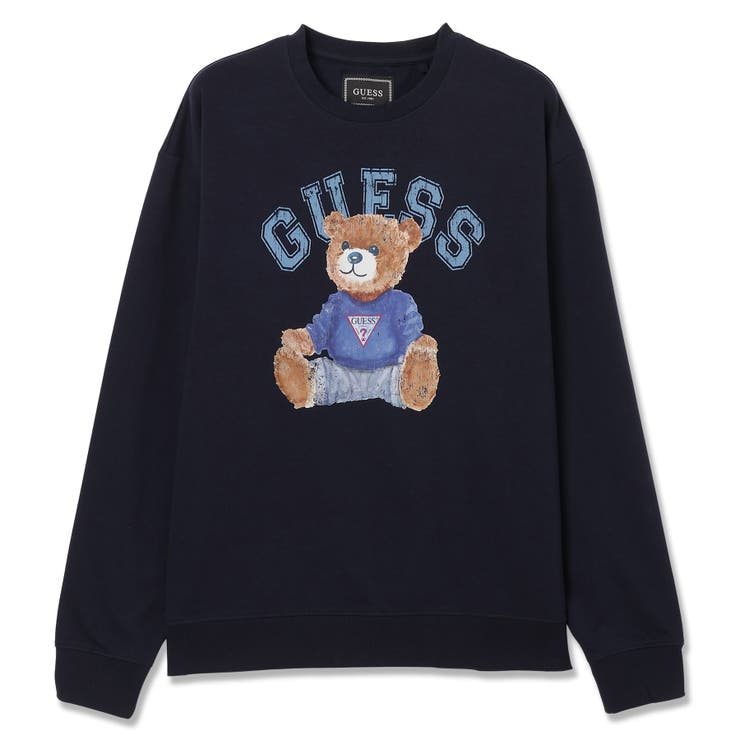 G7V2 | [GUESS] ECO GUESS Bear Sweatshirt | GUESS【MEN】