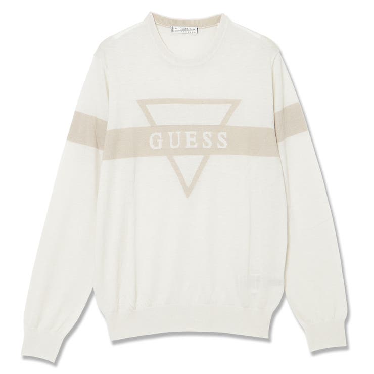 G9H9 | [GUESS] MARK Logo Jacquard Sweater | GUESS【MEN】