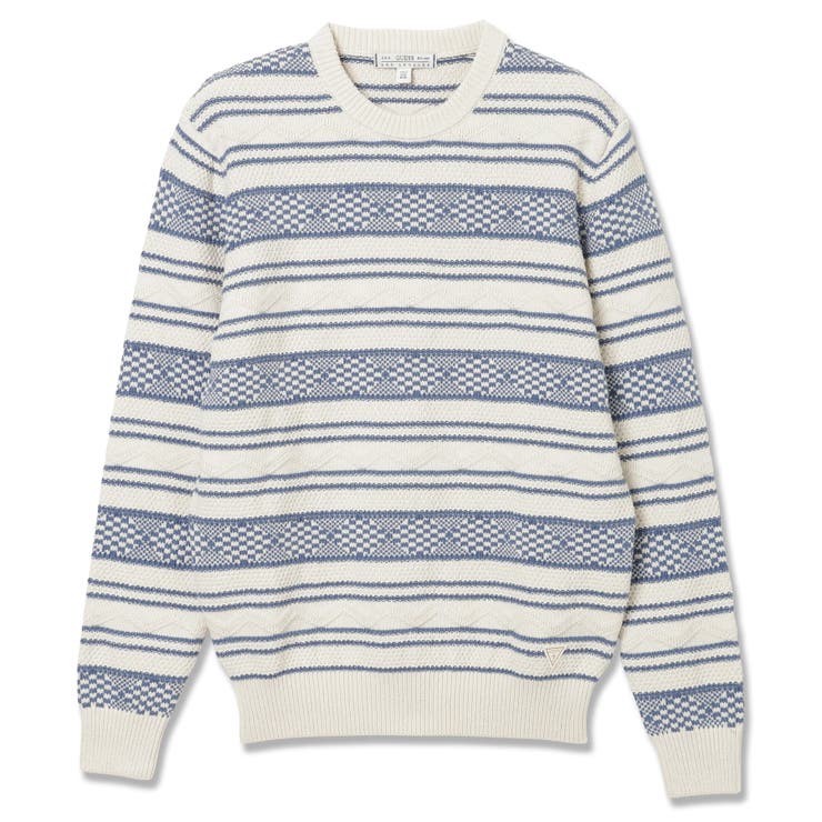 FMFR | [GUESS] MATTHIAS Sailor Stitch Sweater | GUESS【MEN】