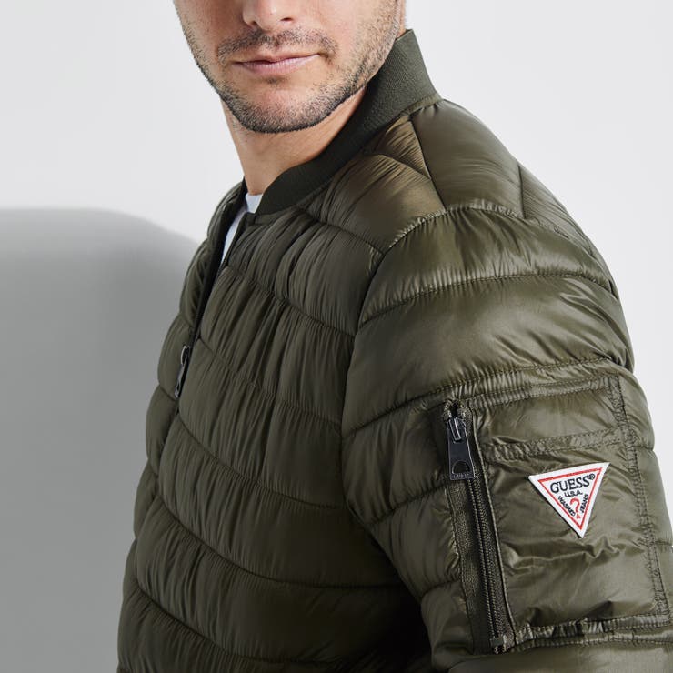 Hyde quilted outlet bomber jacket