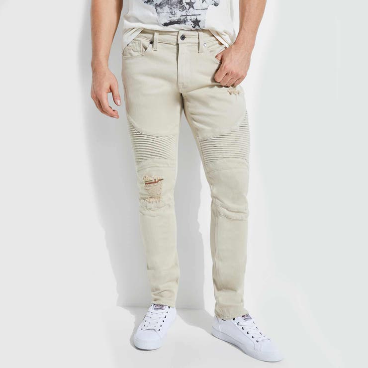 EODD | SLIM TAPERED PINTUCK | GUESS【MEN】