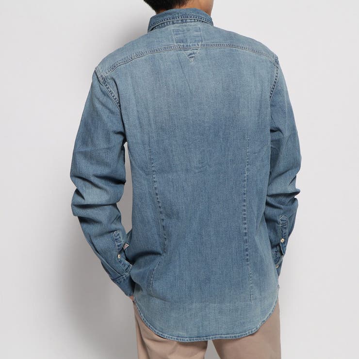 [GUESS] CLYDE DENIM SHIRT