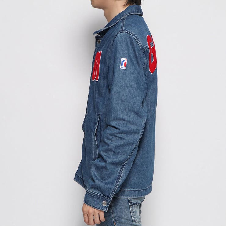 GUESS] 81 DENIM COACH JACKET[品番：GUEW0003868]｜GUESS【MEN