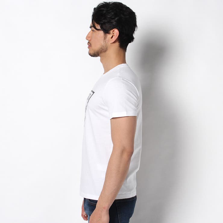 GUESS] S/S TRIANGLE LOGO TEE[品番：GUEW0000021]｜GUESS【MEN