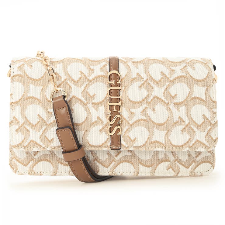 CUU | [GUESS] JERICO Flap Crossbody | GUESS【WOMEN】