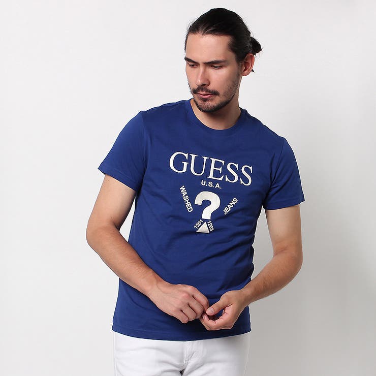 GUESS] MEN'S S/S LOGO TEE[品番：GUEW0000195]｜GUESS【MEN】（ゲス