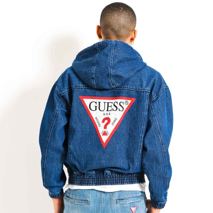 guess triangle jeans