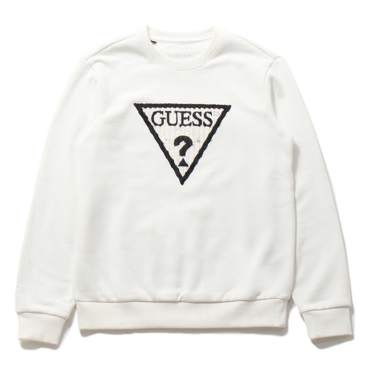 GUESS] CORDUROY TRIANGLE LOGO SWEAT[品番：GUEW0004369]｜GUESS【MEN