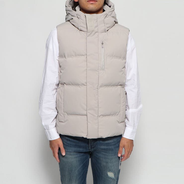 GUESS] HOODED DOWN VEST[品番：GUEW0004190]｜GUESS【MEN】（ゲス）の 