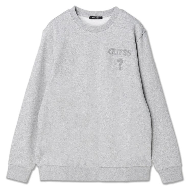 GUESS] Mini Logo Embroidery Sweatshirt[品番：GUEW0007775]｜GUESS