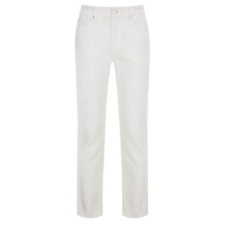 【ホワイト(WHT)】GUESS デニムパンツ ジーンズ (M)Slim Straight Denim Pants GUESS] White Slim Straight Denim Pants[品番：GUEW0008318]｜GUESS