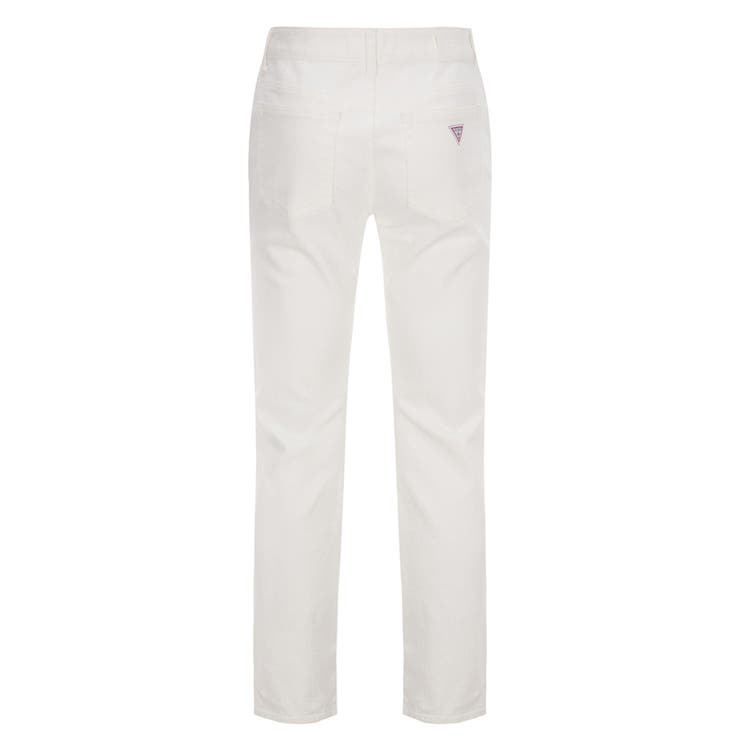 【ホワイト(WHT)】GUESS デニムパンツ ジーンズ (M)Slim Straight Denim Pants GUESS] White Slim Straight Denim Pants[品番：GUEW0008318]｜GUESS