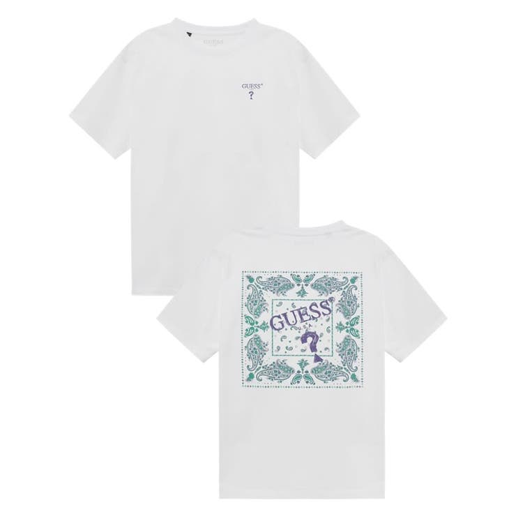 [GUESS] Paisley Square Tee Tシャツ