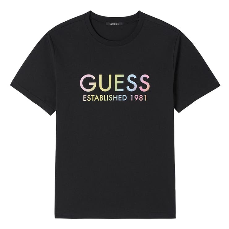 [GUESS] Rainbow Logo Tee