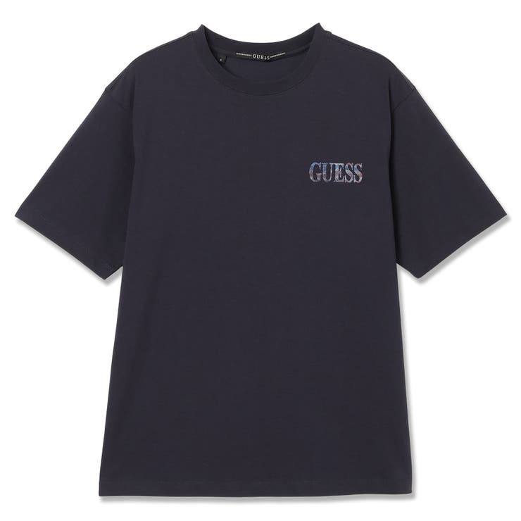 NVY | [GUESS] MENS Tee 半袖Tシャツ ロゴTシャツ バックプリント | GUESS【MEN】