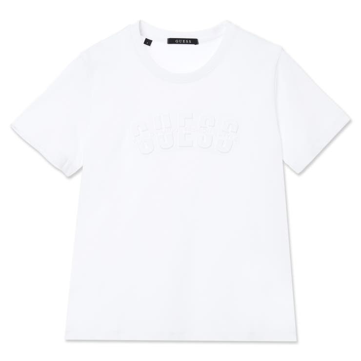 WHT | [GUESS] MEN'S S/Slv Tee Shirt | GUESS【MEN】