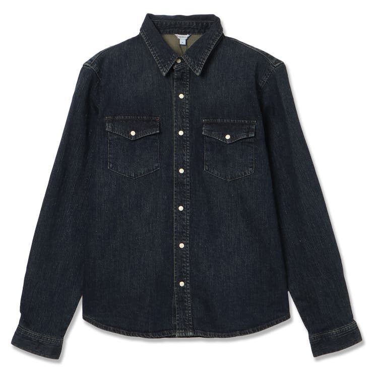 DBL | [GUESS] MENS Denim Shirt | GUESS【MEN】