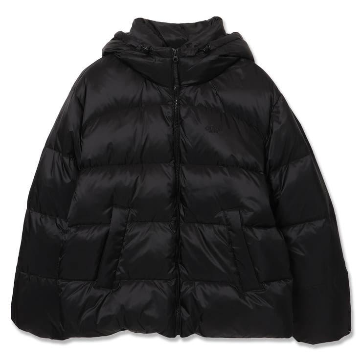 BLK | [GUESS] UNISEX Down Jacket | GUESS【MEN】