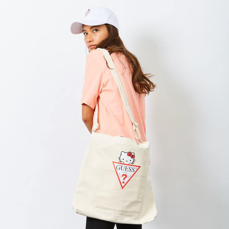 TRIANGLE LOGO CANVAS[品番：GUEW0002429]｜GUESS【WOMEN】（ゲス）の