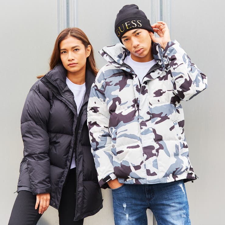 LOGO DOWN JACKET[品番：GUEW0002550]｜GUESS【MEN】（ゲス）の