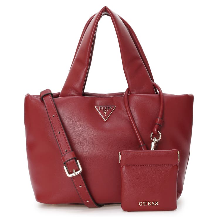 RED | [GUESS] SUNETRA Mini Tote トートバッグ | GUESS【WOMEN】