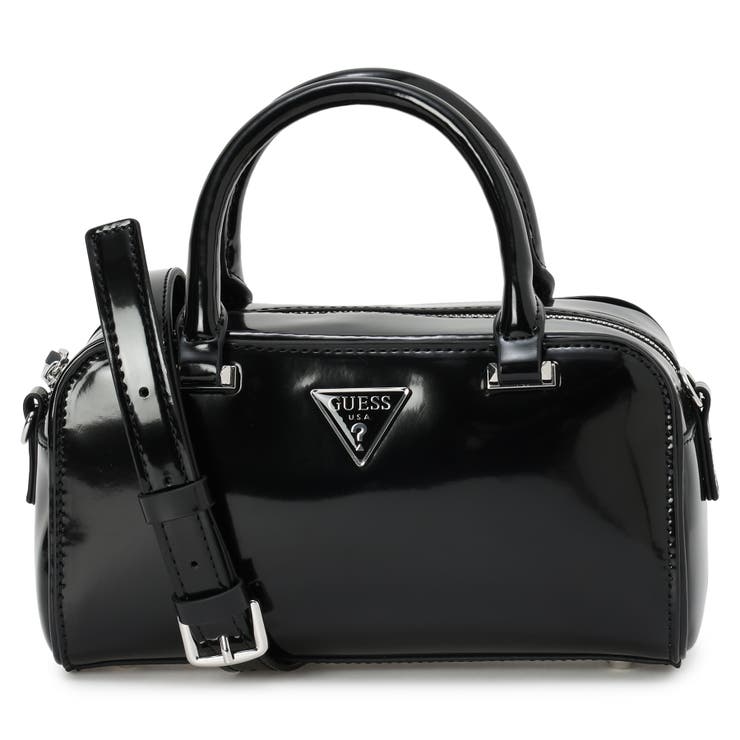 BLA | [GUESS] ARNELA Mini Satchel ミニボストンバッグ | GUESS【WOMEN】
